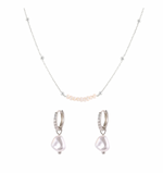 Charger l'image dans la galerie, Coffret Perla-collier précieuse silver+boucles d'oreilles bohémienne-Argent 925 Sterling