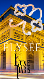 Charger l'image dans la galerie, Élysée-Bague trèfle-Argent 925-Oxyde de zirconium-Argentée