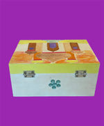 Charger l'image dans la galerie, Petit palais-Boite à bijoux en bois léger-Décorée à la main