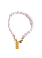 Charger l'image dans la galerie, Cachotière-Bracelet en perles d'eau douce-Acier inoxydable