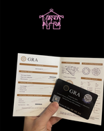 Charger l'image dans la galerie, Azphira-Boucles d'oreilles rondes-Argent 925-Moissanite 0.5 carats