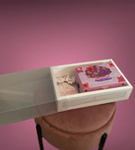 Charger l'image dans la galerie, Coffret cupcakes gourmands-boite à bijoux+2 bagues ajustables-Bois léger-Acier inoxydable