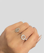 Charger l'image dans la galerie, Eternity-Coffret 2 bagues ajustables-Argent 925-Oxyde de zirconium