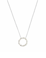 Charger l'image dans la galerie, Météorite-Collier en Argent 925 Sterling-Pierres en oxyde de zirconium