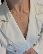 Charger l'image dans la galerie, Astrea-Collier en argent 925 sterling-Pierres en oxyde de zirconium