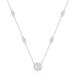 Charger l'image dans la galerie, Astrea-Collier en argent 925 sterling-Pierres en oxyde de zirconium