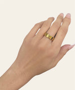 Charger l'image dans la galerie, Elite-Bague en Acier inoxydable-Or