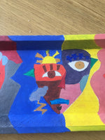 Charger l'image dans la galerie, Les indécis-Plateau personnalisé à la main