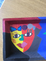 Charger l'image dans la galerie, Les indécis-Plateau personnalisé à la main