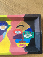 Charger l'image dans la galerie, Les indécis-Plateau personnalisé à la main