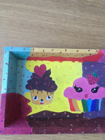 Charger l'image dans la galerie, Cupcakes gourmands-Plateau en bois léger-Personnalisé à la main