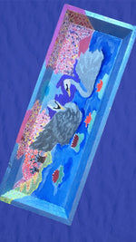 Charger l'image dans la galerie, Le lac des cygnes-Plateau personnalisé à la main