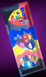 Charger l'image dans la galerie, Les indécis-Plateau personnalisé à la main