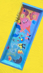 Charger l'image dans la galerie, Fun morning-Plateau personnalisé à la main