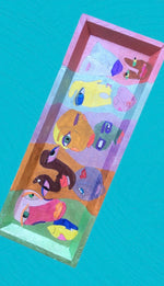 Charger l'image dans la galerie, Les incompris-Plateau en bois léger-Personnalisé à la main