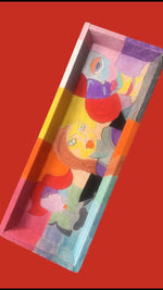 Charger l'image dans la galerie, les tarabiscotés-plateau personnalisé à la main