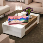 Charger l'image dans la galerie, Voyage au japon-Plateau en bois léger-Personnalisé à la main