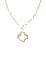 Charger l'image dans la galerie, Trévalis-Collier pendentif trèfle-Réversible-Argent 925-Oxyde de zirconium