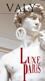 Charger l'image dans la galerie, Valy-Boucles d'oreilles pendentif V-Acier inoxydable