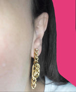Charger l'image dans la galerie, Chipie-Boucles d'oreilles en Acier inoxydable