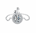 Charger l&#39;image dans la galerie, Fascinante-Bague en Argent 925-Pierres en oxyde de zirconium
