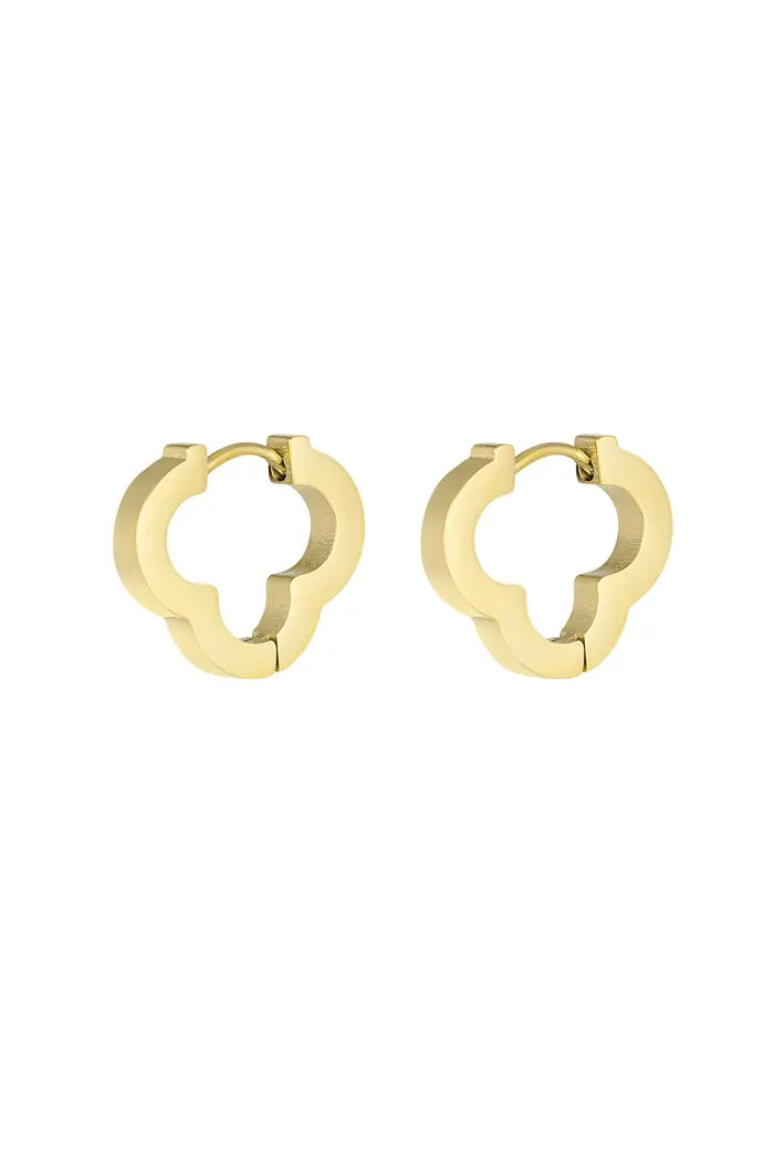 Mariya-Boucles d'oreilles en Acier inoxydable