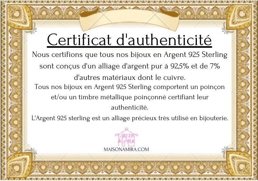 Précieuse-Bague en Argent 925-Pierres en oxyde de zirconium-plaqué or 18 carats
