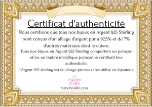 Précieuse-Bague en Argent 925-Pierres en oxyde de zirconium-plaqué or 18 carats