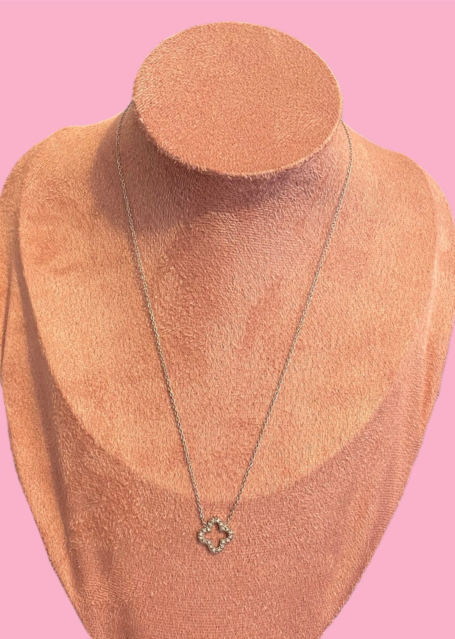 Lafayette-Collier en Acier inoxydable-Strass