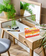 Charger l&#39;image dans la galerie, Paysage bucolique-Boite à bijoux en bois léger-Personnalisée à la main
